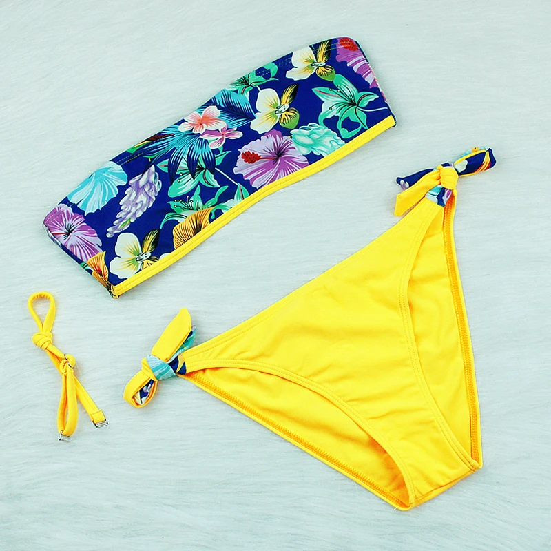 Women Sexy Bra Bikini 2021 New Printing Two Piece Swimwear High Quality Ladies Underwear Panties Suits Flower print Bathing Suit
Women Sexy Bra Bikini 2021 New Printing Two Piece Swimwear High Quality Ladies Underwear Panties Suits Flower print Bathing Suit