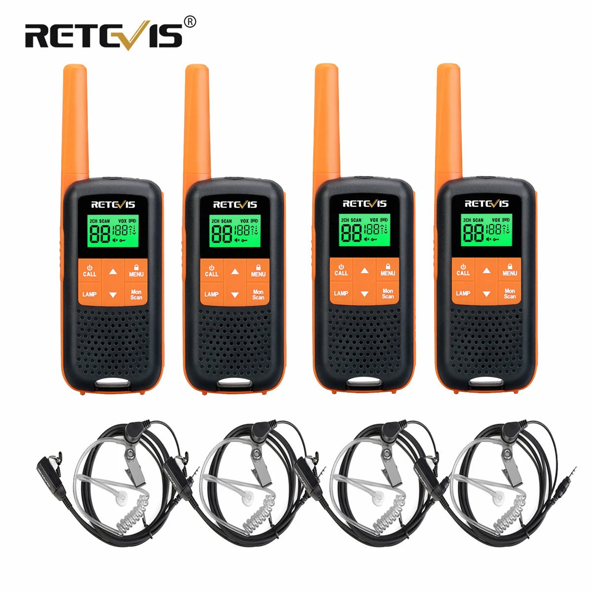 Портативная рация Retevis RT649/RT49 4 шт. с наушниками IP65 водонепроницаемые рации для охоты PMR/FRS двухстороннее портативное радио
Портативная рация Retevis RT649/RT49 4 шт. с наушниками IP65 водонепроницаемые рации для охоты PMR/FRS двухстороннее портативное радио