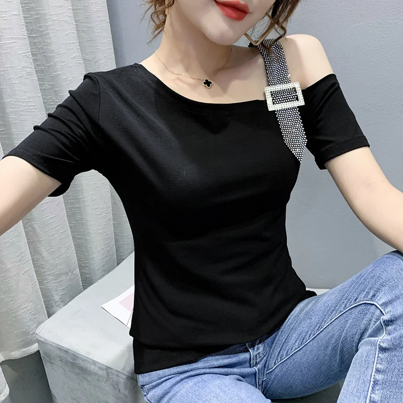 Off the shoulder one line collar top for women 2021 summer new fashion slant collar small crowd smart foreign style short sleeve
Off the shoulder one line collar top for women 2021 summer new fashion slant collar small crowd smart foreign style short sleeve