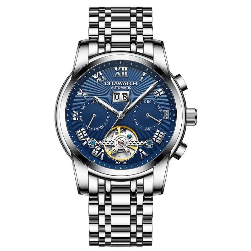 Mechanical Men Watch Top Brand Luxury Casual Movement Stainless Steel Watches Waterproof Date Wristwatches Reloj Hombre
Mechanical Men Watch Top Brand Luxury Casual Movement Stainless Steel Watches Waterproof Date Wristwatches Reloj Hombre