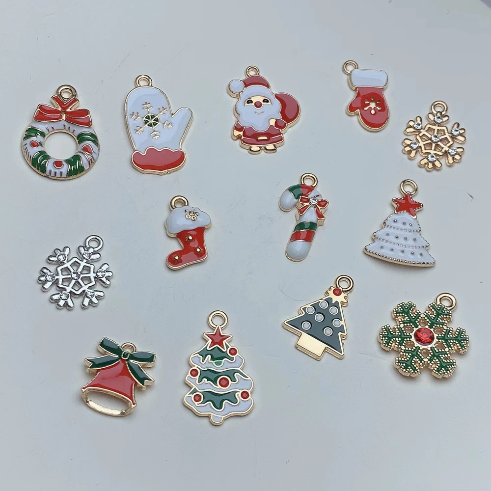 20pcs Crystal Mixed Enamel Christmas Tree Pendant Charms For Jewelry Making DIY Festival Supplies Necklace Earring Keychain
20pcs Crystal Mixed Enamel Christmas Tree Pendant Charms For Jewelry Making DIY Festival Supplies Necklace Earring Keychain