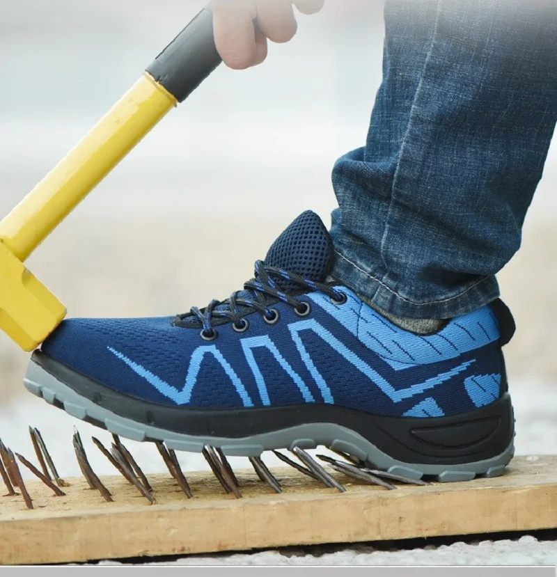 Men's Steel Toe Work Safety Shoes Casual Breathable Outdoor Sneakers Puncture Proof Boots Comfortable Industrial Shoes for Men
Men's Steel Toe Work Safety Shoes Casual Breathable Outdoor Sneakers Puncture Proof Boots Comfortable Industrial Shoes for Men