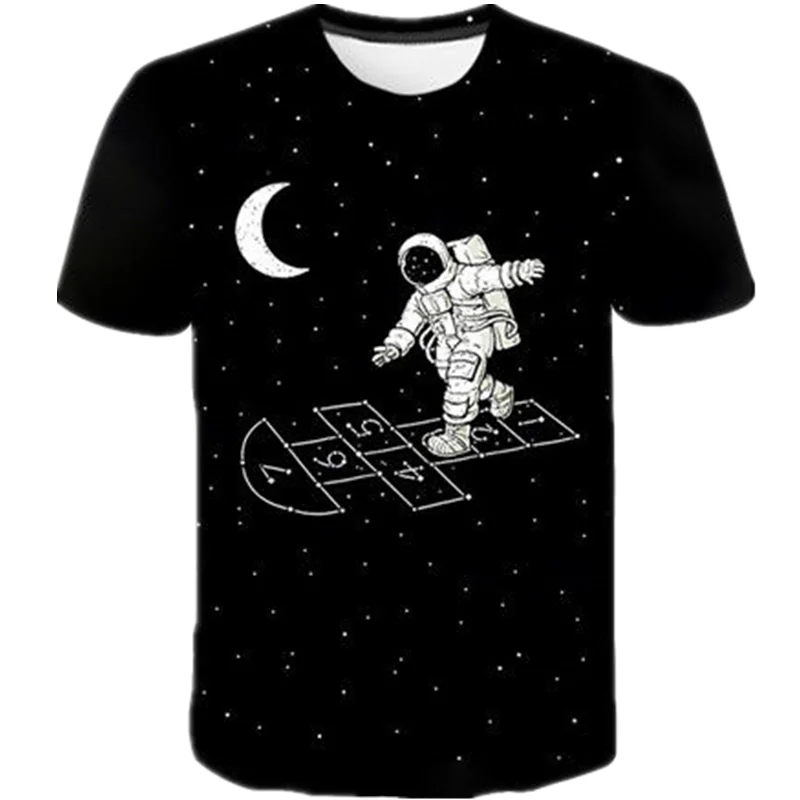 2021 Casual 3D T-Shirt Men/Children's Space Astronaut Planet Sexploration Digital Print Astronaut Short-Sleeved T-Shirts Top Tee
2021 Casual 3D T-Shirt Men/Children's Space Astronaut Planet Sexploration Digital Print Astronaut Short-Sleeved T-Shirts Top Tee