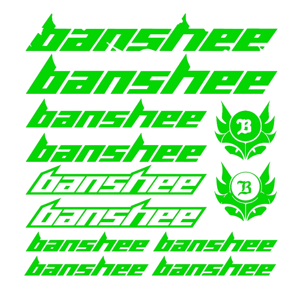 Kit 12 pcs compatible For Banshee Vinyl Reflective Bike Stickers Bicycle Frame Mtb Mountain Bike Body Stickers Decorative Set
Kit 12 pcs compatible For Banshee Vinyl Reflective Bike Stickers Bicycle Frame Mtb Mountain Bike Body Stickers Decorative Set