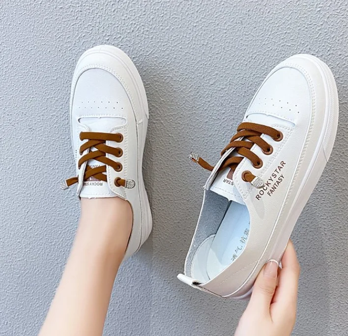 Fashion Shoes Women's Vulcanize Shoes Spring New Casual Classic Solid Color PU Leather Shoes Women Casual White Shoes Sneakers
Fashion Shoes Women's Vulcanize Shoes Spring New Casual Classic Solid Color PU Leather Shoes Women Casual White Shoes Sneakers