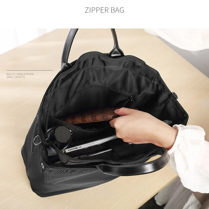 LIKETHIS Large Capacity Portable Laptop Bag for Women Nylon Waterproof Female Handbags 13-15.6 Inch Business Lady Shoulder Bag
LIKETHIS Large Capacity Portable Laptop Bag for Women Nylon Waterproof Female Handbags 13-15.6 Inch Business Lady Shoulder Bag