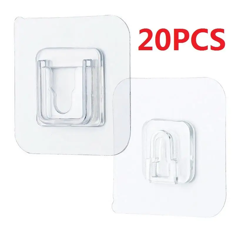 Double-Sided Adhesive Wall Hooks Hanger Strong Transparent Hooks Suction Cup Sucker Wall Storage Holder For Kitchen Bathroo Tool
Double-Sided Adhesive Wall Hooks Hanger Strong Transparent Hooks Suction Cup Sucker Wall Storage Holder For Kitchen Bathroo Tool