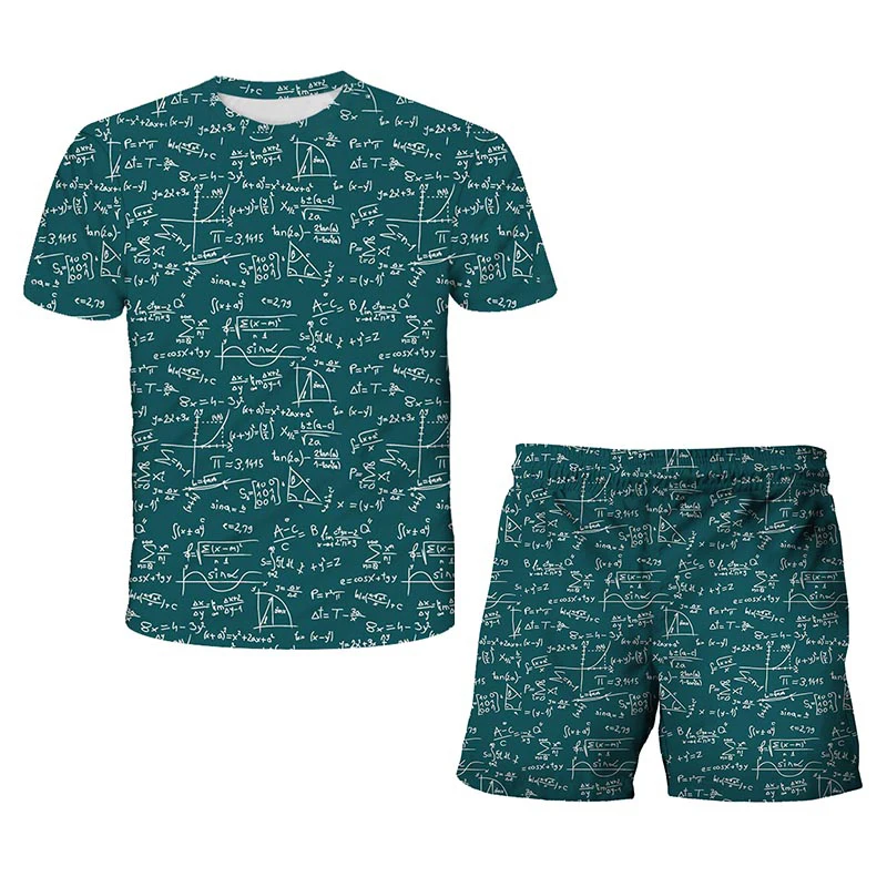 Harajuku Physics Formula Math T Shirt 3D Printed Children T Shirt Shorts Set 3D Printed Loose Brand Street Fun T Shirt Mother &
Harajuku Physics Formula Math T Shirt 3D Printed Children T Shirt Shorts Set 3D Printed Loose Brand Street Fun T Shirt Mother &
