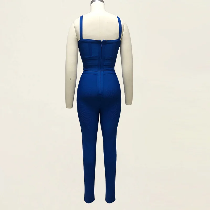 Bodycon Sexy Rayon Bandage Jumpsuit Night Club Party Jumpsuit Top Quality V-neck solid vest Jumpsuit
Bodycon Sexy Rayon Bandage Jumpsuit Night Club Party Jumpsuit Top Quality V-neck solid vest Jumpsuit