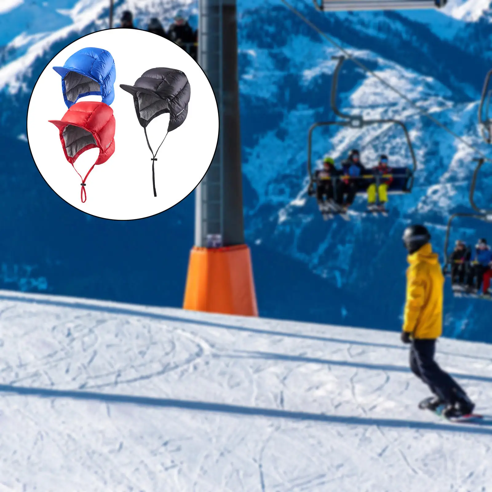Winter Warm Duck Down Hat Beanie Windproof Waterproof Ski Snowboard Camping Sleep Hat Thermal Warm Fleece Caps for Men Women
Winter Warm Duck Down Hat Beanie Windproof Waterproof Ski Snowboard Camping Sleep Hat Thermal Warm Fleece Caps for Men Women