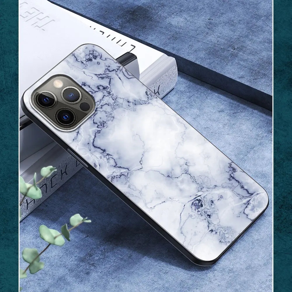 Phone Case For iPhone 11 12 Pro XS Max 8 7 Plus X XR Silicone Soft TPU Black Shell Back Cover Coque Fundas Capa Bag Laser Marble
Phone Case For iPhone 11 12 Pro XS Max 8 7 Plus X XR Silicone Soft TPU Black Shell Back Cover Coque Fundas Capa Bag Laser Marble