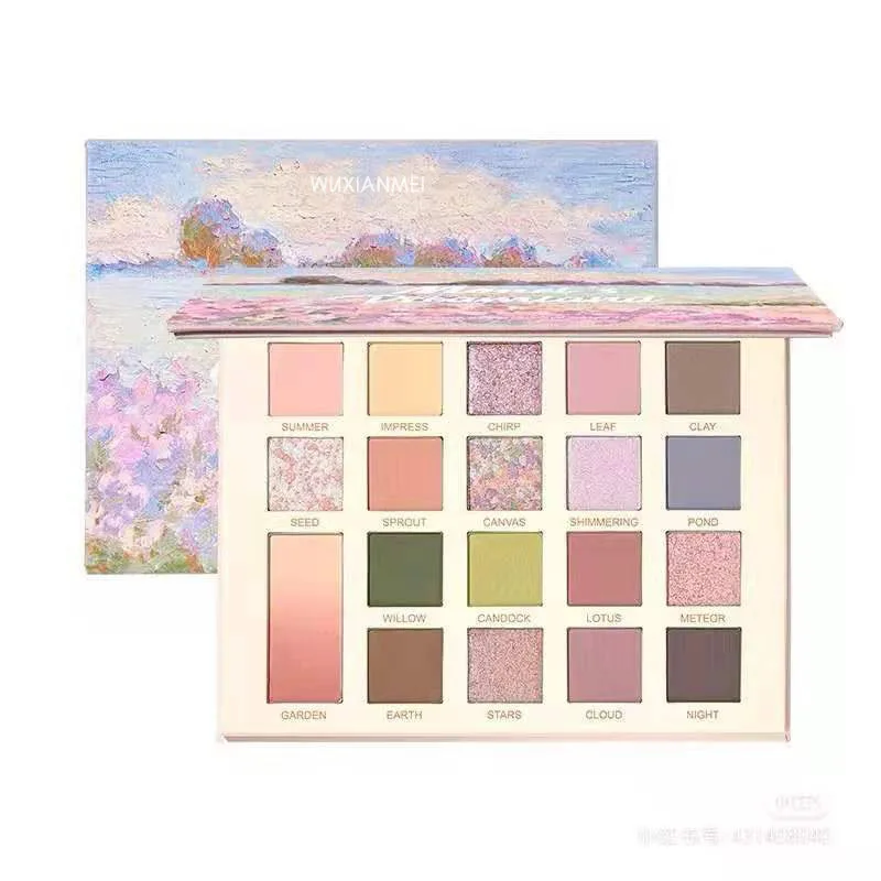 20 Color Matte Eyeshadow Palette Glitter Eye Shadow Waterproof Long Lasting Make Up Pallet Shimmer Fashion Women Beauty Eyes
20 Color Matte Eyeshadow Palette Glitter Eye Shadow Waterproof Long Lasting Make Up Pallet Shimmer Fashion Women Beauty Eyes