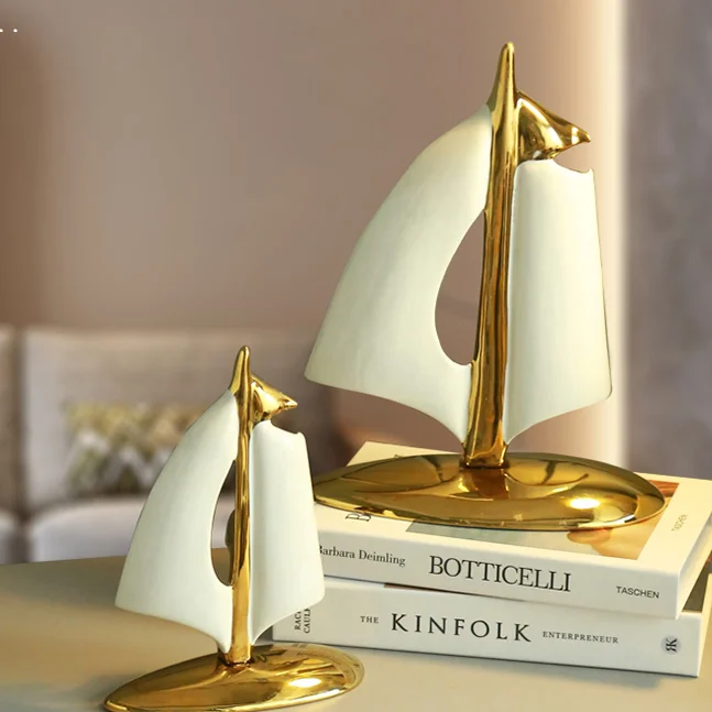 Luxury Abstract Figurine Ship Nordic Modern Living Room Fashion Figurines Ceramics Design Decorazioni Casa Home Decor DM50GT 
Luxury Abstract Figurine Ship Nordic Modern Living Room Fashion Figurines Ceramics Design Decorazioni Casa Home Decor DM50GT