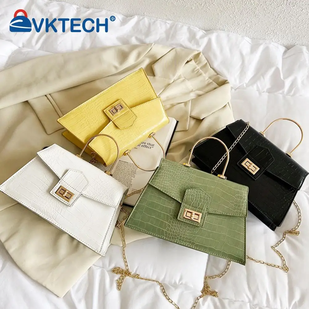 Fashion Women Alligator Pattern Solid Color Shoulder Crossbody Messenger Bag Ladies Casual PU Leather Small Flap Purse Handbags
Fashion Women Alligator Pattern Solid Color Shoulder Crossbody Messenger Bag Ladies Casual PU Leather Small Flap Purse Handbags