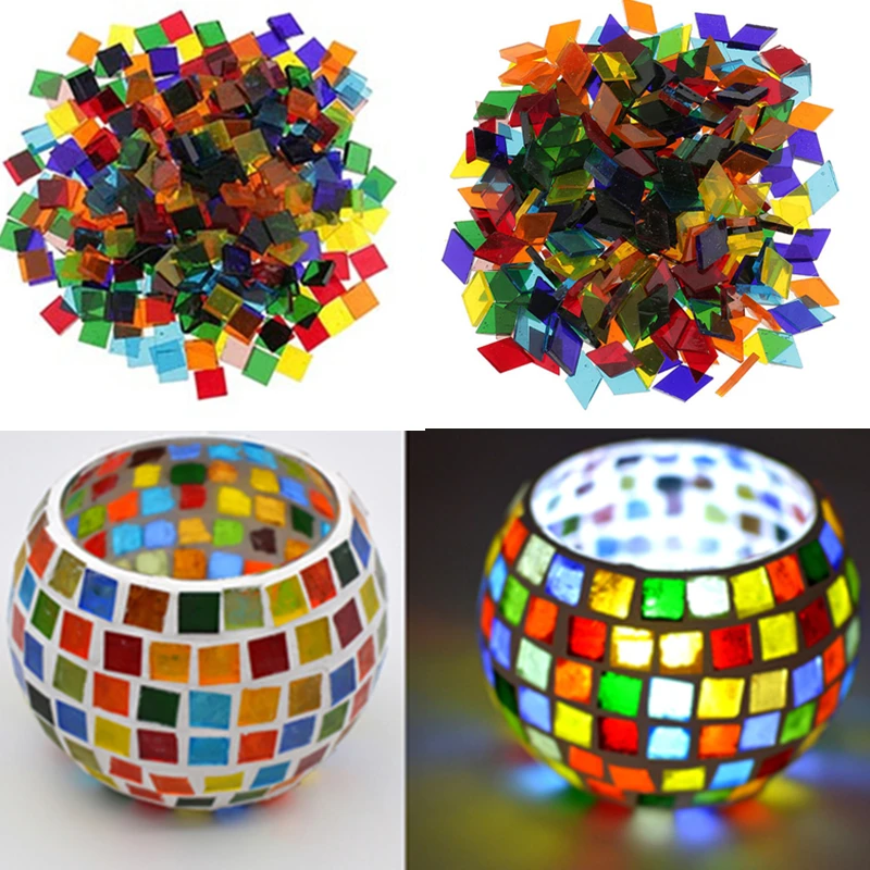 DIY Stained Glass Mosaico Craft Materials Mosaic Art Hobby Decorate Water Bottle&Floor Transparent Glass Mosaic Pieces 50g A Set
DIY Stained Glass Mosaico Craft Materials Mosaic Art Hobby Decorate Water Bottle&Floor Transparent Glass Mosaic Pieces 50g A Set