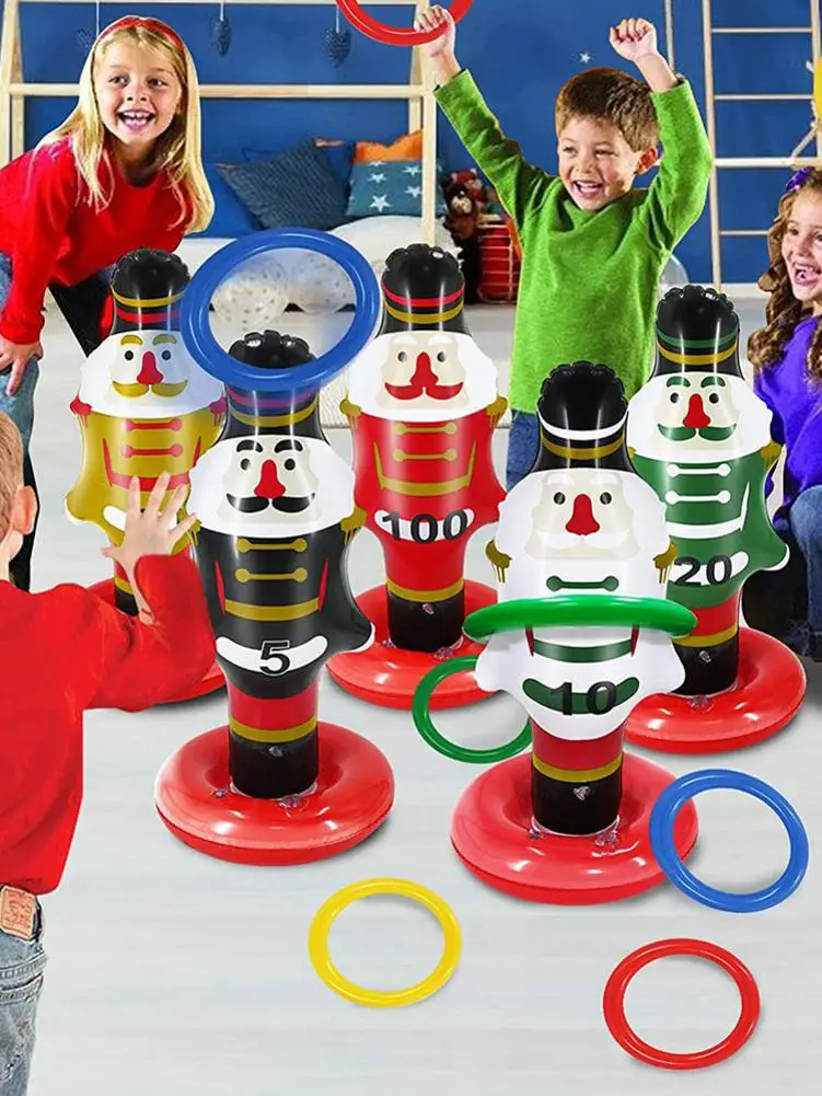 Надувное кольцо для бросания феррулетом, прочная Рождественская вечеринка, поставка для детей, для игр в помещении и на открытом воздухе
Надувное кольцо для бросания феррулетом, прочная Рождественская вечеринка, поставка для детей, для игр в помещении и на открытом воздухе