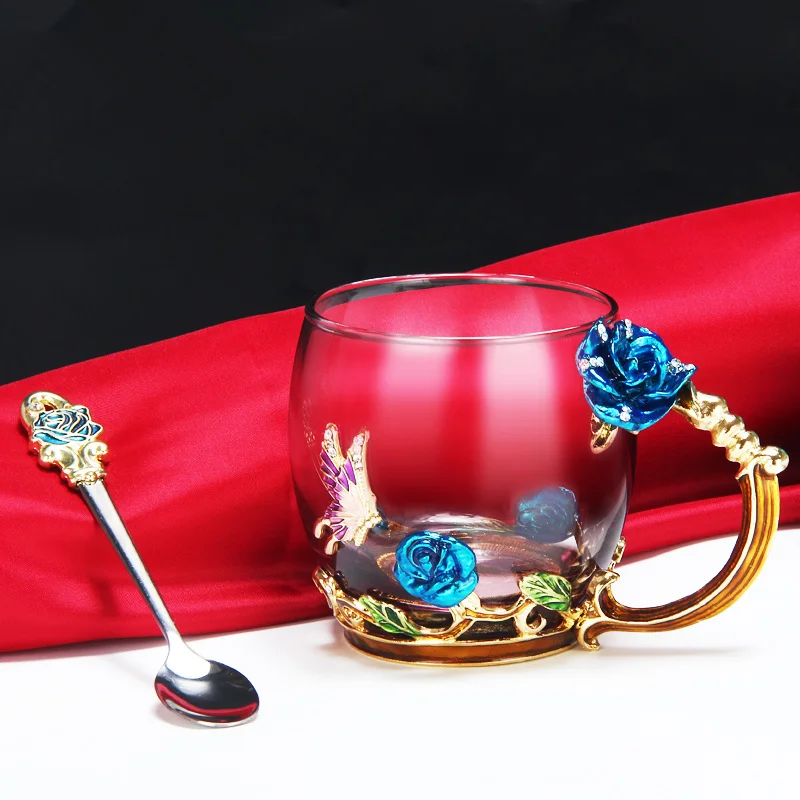 Boutique Enamel Color Water Cup Flower Tea Heat Resistant Glass Coffee Creative Gift Juice Crystal Cups
Boutique Enamel Color Water Cup Flower Tea Heat Resistant Glass Coffee Creative Gift Juice Crystal Cups
