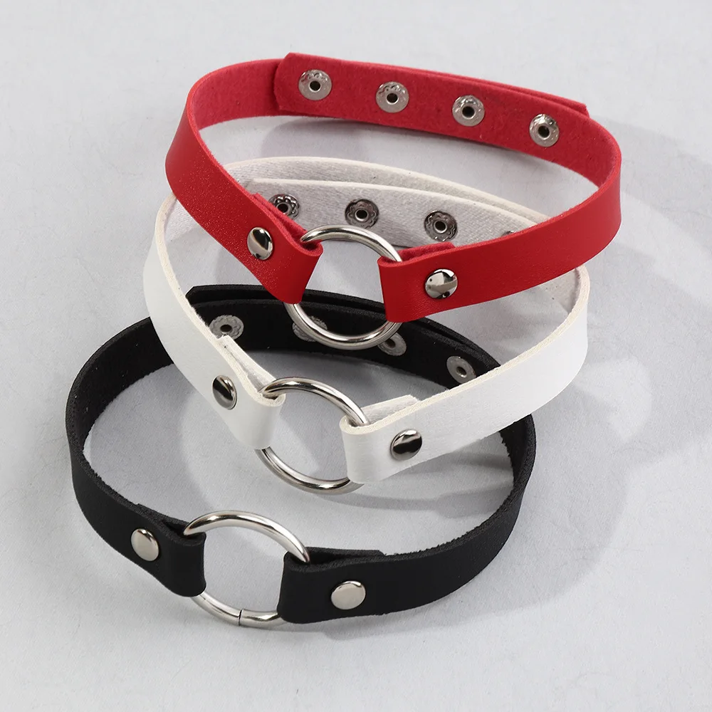 HaHaGirl Fashion PU Leather Round Choker Necklaces For Women Punk Statement Leather Necklaces Jewelry Collier Wedding Bride Gift
HaHaGirl Fashion PU Leather Round Choker Necklaces For Women Punk Statement Leather Necklaces Jewelry Collier Wedding Bride Gift