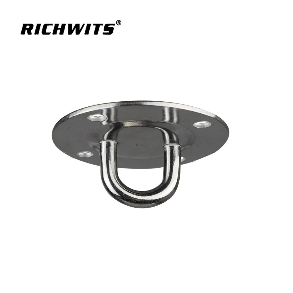 304 Stainless Steel 9mm Ring Round Sail Shade Pad Eye Plate Boat Rigging Deck Ceiling Wall Mount Hammock Swing Hook Marine Grade
304 Stainless Steel 9mm Ring Round Sail Shade Pad Eye Plate Boat Rigging Deck Ceiling Wall Mount Hammock Swing Hook Marine Grade