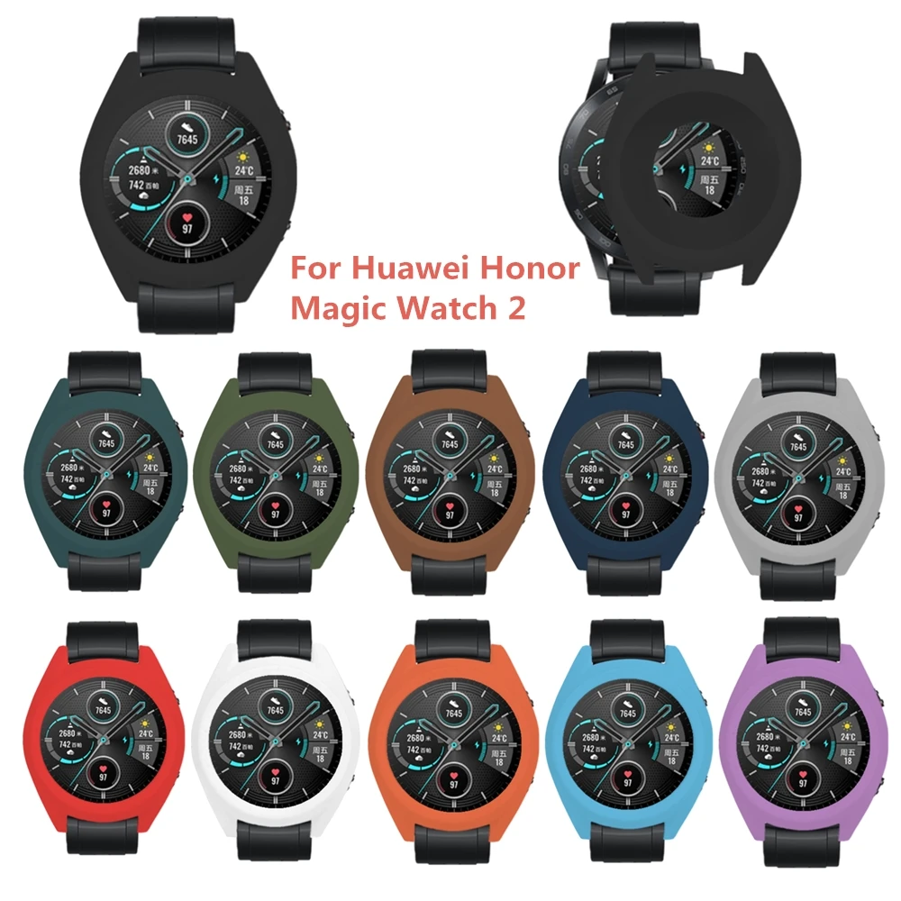 Smart Watch Replacement Soft Silicone Watch Protective Case for Huawei Honor Magic Watch 2
Smart Watch Replacement Soft Silicone Watch Protective Case for Huawei Honor Magic Watch 2
