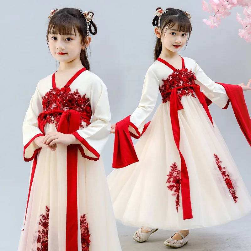Toddler Girl Fall Clothes 2020 Vintage Princess Dress Cute Printing Chinese Style Hanfu Party Clothes 12 Year Girls Long Dresses
Toddler Girl Fall Clothes 2020 Vintage Princess Dress Cute Printing Chinese Style Hanfu Party Clothes 12 Year Girls Long Dresses