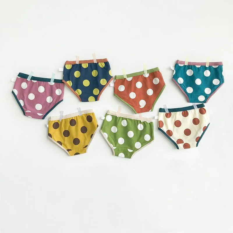 5pcs High Quality Children's Underwear For Kids Sweet Dot Shorts Soft Cotton Briefs Underpants Boys Girls Teenagers Panties 3-8t
5pcs High Quality Children's Underwear For Kids Sweet Dot Shorts Soft Cotton Briefs Underpants Boys Girls Teenagers Panties 3-8t