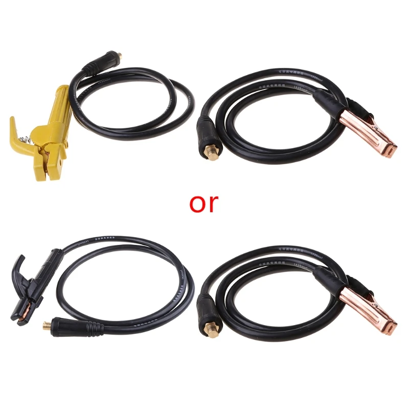 LXAC Professional 300A Groud Welding Earth Clamp Clip Set for Mig Tig ARC Welding Machine 1.5M Cable 35 Plug Durable
LXAC Professional 300A Groud Welding Earth Clamp Clip Set for Mig Tig ARC Welding Machine 1.5M Cable 35 Plug Durable