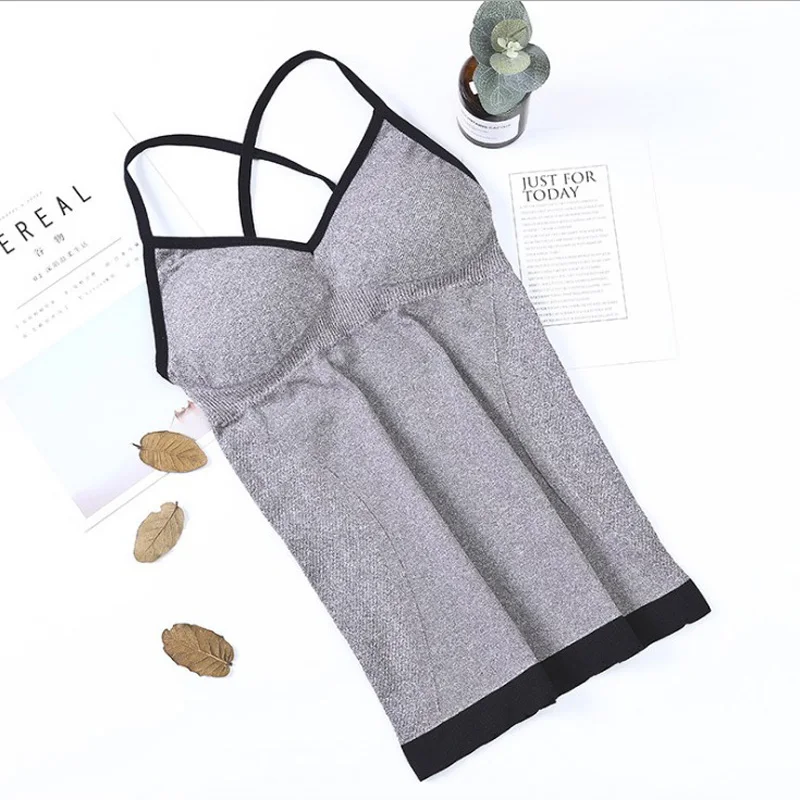 Женские пикантные майки beauty Back анти легкая Нижняя шлейка жилетка нижнее белье