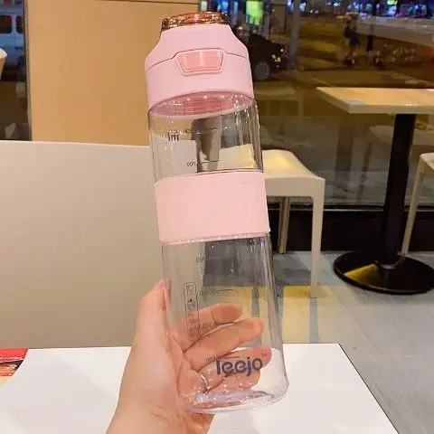 Fresh and simple plastic cup large capacity portable sports kettle men and women lovers leak proof graduated student cup
Fresh and simple plastic cup large capacity portable sports kettle men and women lovers leak proof graduated student cup