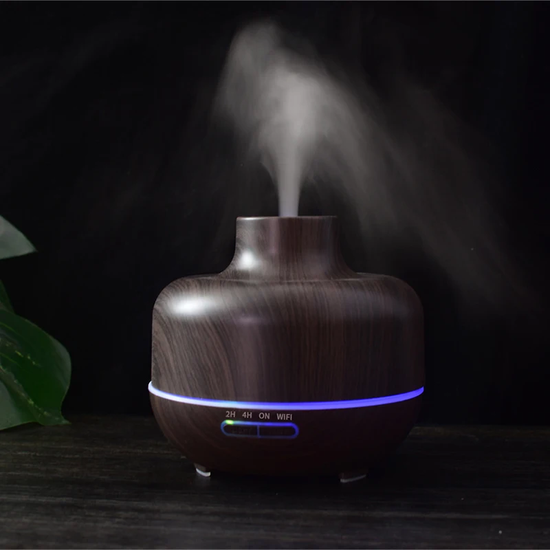 Smart Wifi Aroma Essential Oil Diffuser Air Humidifier Compatible with Alexa and Google Home Amazon Voice Control 
Smart Wifi Aroma Essential Oil Diffuser Air Humidifier Compatible with Alexa and Google Home Amazon Voice Control
