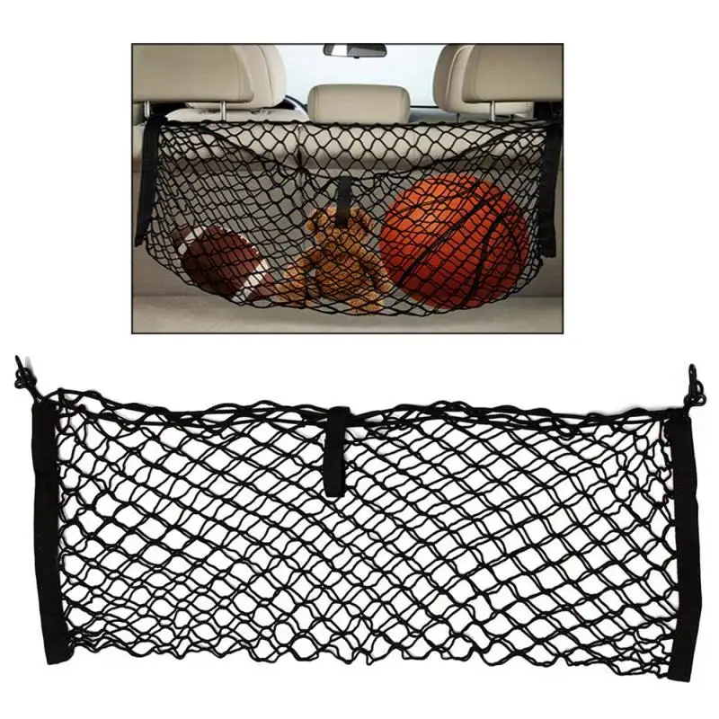 Car Auto Trunk Rear Cargo Organizer Storage Mesh Net Holder with 4 Hooks Durable Car Styling Accessories Elastic Hammock
Car Auto Trunk Rear Cargo Organizer Storage Mesh Net Holder with 4 Hooks Durable Car Styling Accessories Elastic Hammock