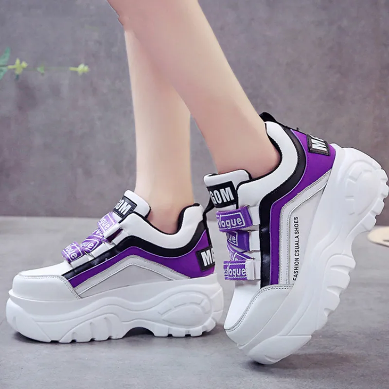 new Thick Bottom Chunky Sneakers Women White Black Patchwork High Platform Shoes Woman Casual Autumn Winter Wedges Footwear G788
new Thick Bottom Chunky Sneakers Women White Black Patchwork High Platform Shoes Woman Casual Autumn Winter Wedges Footwear G788
