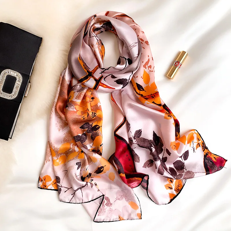 100% Pure Silk Scarf Women Foulard Hijab Scarves Neck Wraps Beach Stole for Ladies Print Floral Summer Spring Pashmina Shawl
100% Pure Silk Scarf Women Foulard Hijab Scarves Neck Wraps Beach Stole for Ladies Print Floral Summer Spring Pashmina Shawl
