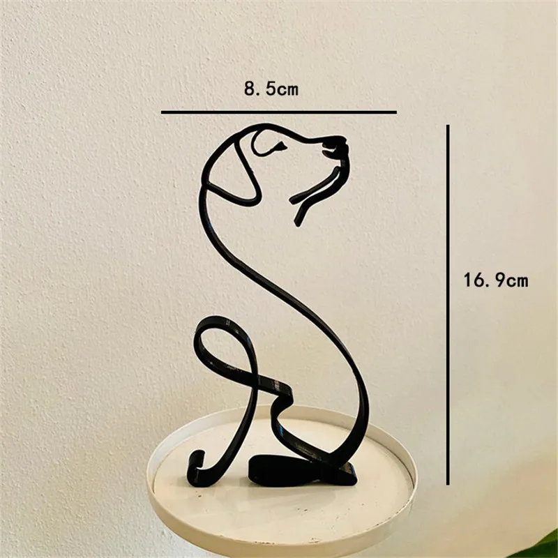 Dog Minimalist Art Sculpture Iron Sheet Crafts Home Office Desktop Decoration Ornament Gift Creative Car Decor Art Crafts
Dog Minimalist Art Sculpture Iron Sheet Crafts Home Office Desktop Decoration Ornament Gift Creative Car Decor Art Crafts