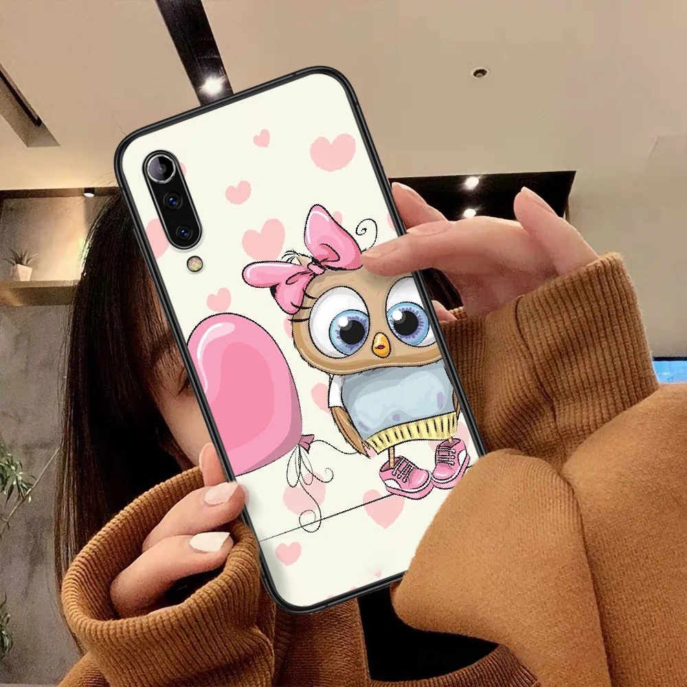 Cartoon Couple Cute Owls Phone Case For Xiaomi Mi Note 10 A3 9 MAX 3 A2 8 9 Lite Pro Ultra black Bumper Pretty Etui Trend
Cartoon Couple Cute Owls Phone Case For Xiaomi Mi Note 10 A3 9 MAX 3 A2 8 9 Lite Pro Ultra black Bumper Pretty Etui Trend