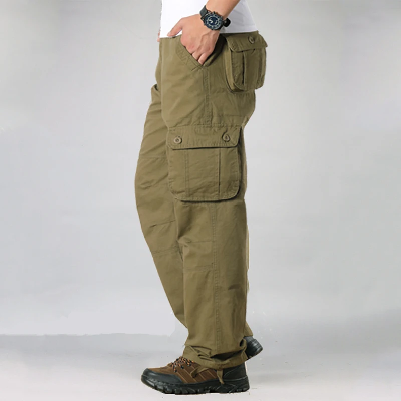 Plus Size Men's Cargo Pants Multi Pocket Military Trousers 2020 New Outdoor Work Pants Mens Army Straight Casual Long Trousers
Plus Size Men's Cargo Pants Multi Pocket Military Trousers 2020 New Outdoor Work Pants Mens Army Straight Casual Long Trousers