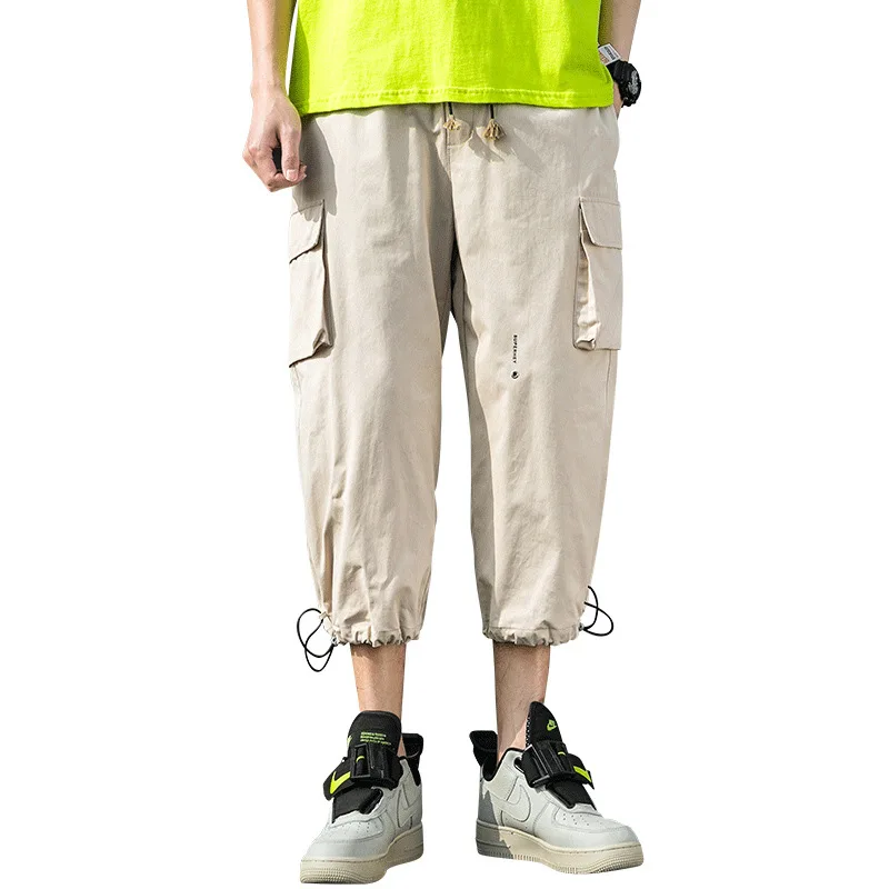 Little Rain Cargo Pants Men Summer Casual Sweatpants Overalls Multi Pocket Hot breeches Military Trousers Male Cropped Pants
Little Rain Cargo Pants Men Summer Casual Sweatpants Overalls Multi Pocket Hot breeches Military Trousers Male Cropped Pants
