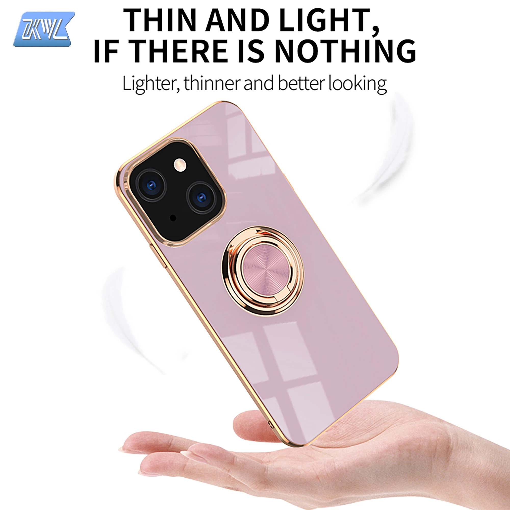KL For Iphone 13 12 11promax case magnetic ring holder transparent electroplating luxury business phone case For6 7 plus SE X Xr
KL For Iphone 13 12 11promax case magnetic ring holder transparent electroplating luxury business phone case For6 7 plus SE X Xr
