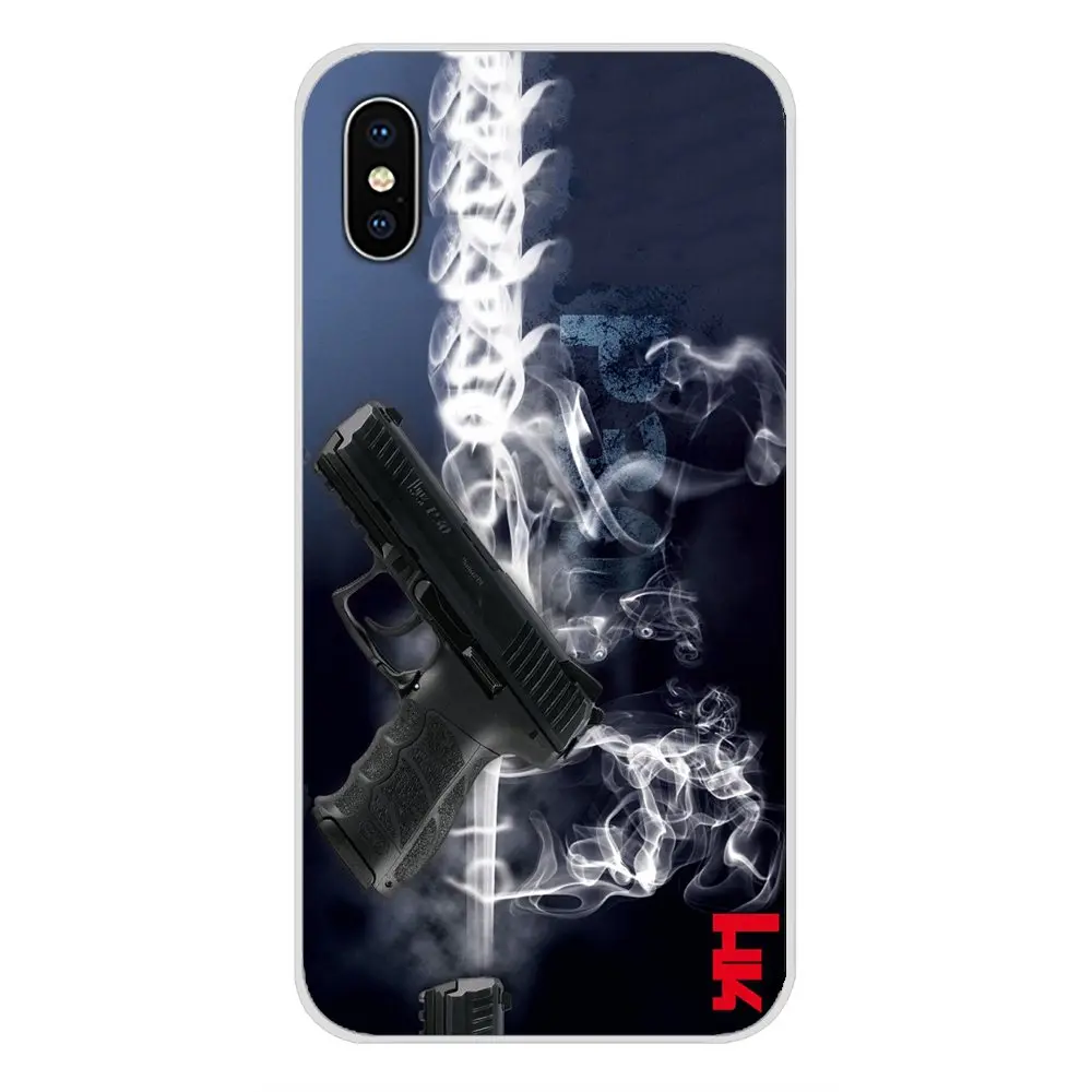 Чехол Heckler и Koch для сотового телефона с логотипом HK чехол Apple iPhone X XR XS 11Pro