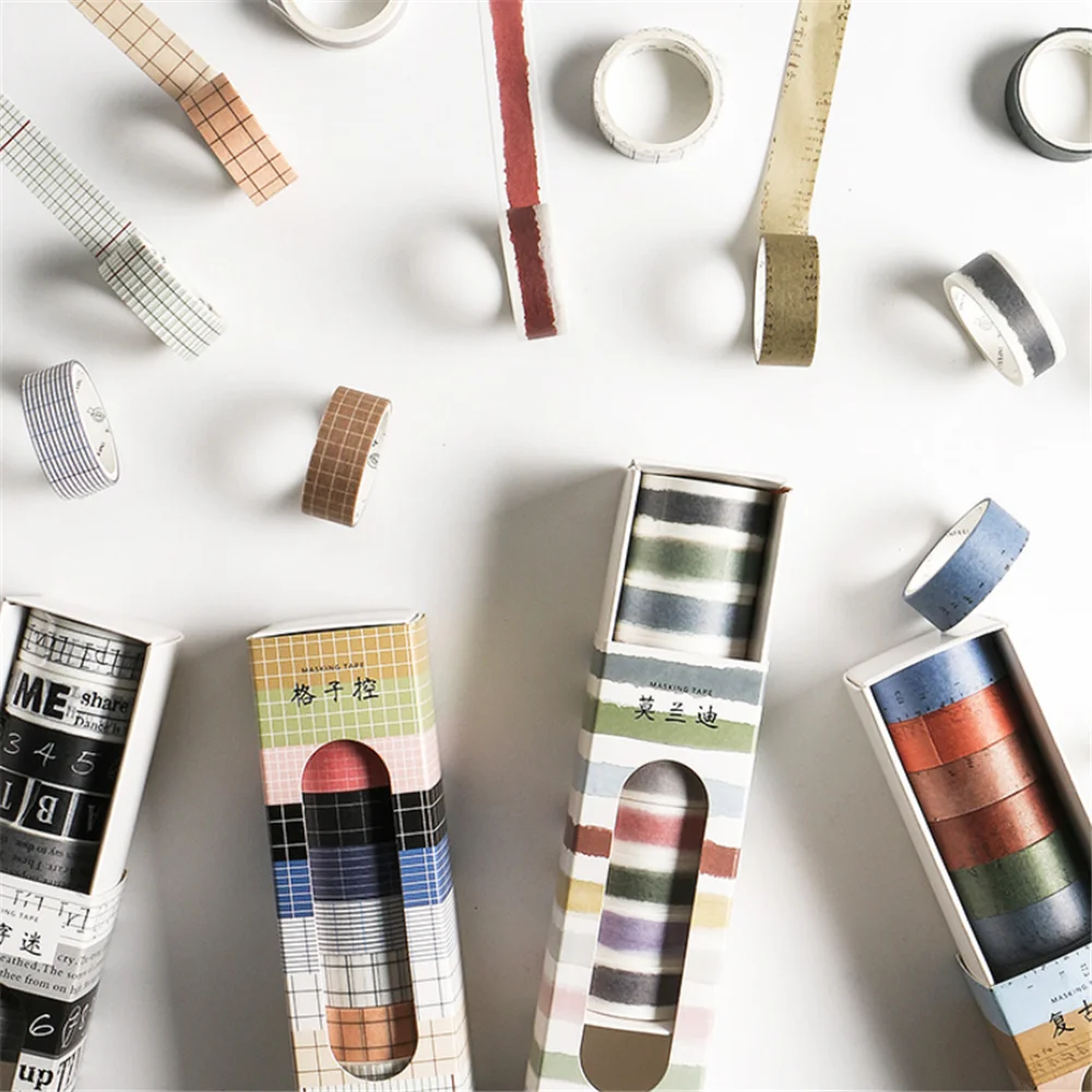 10 Rolls/lot Vintage Series Washi Tapes Kawaii Stationery Self Adhesive Masking Tapes DIY Scrapbooking Sticker Label
10 Rolls/lot Vintage Series Washi Tapes Kawaii Stationery Self Adhesive Masking Tapes DIY Scrapbooking Sticker Label