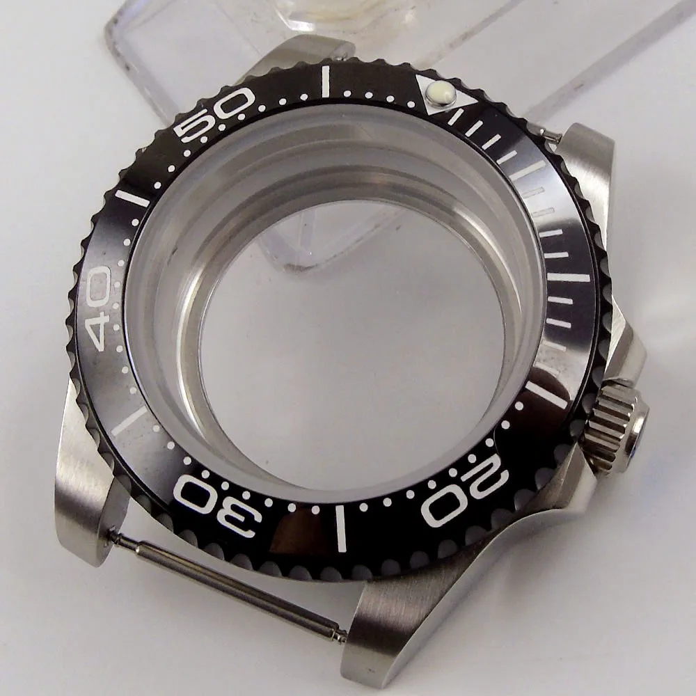 Fit NH35A NH36A ETA MIYOTA Two Tone Black PVD Coated Watch Case Sapphire Glass Ceramic Insert
Fit NH35A NH36A ETA MIYOTA Two Tone Black PVD Coated Watch Case Sapphire Glass Ceramic Insert