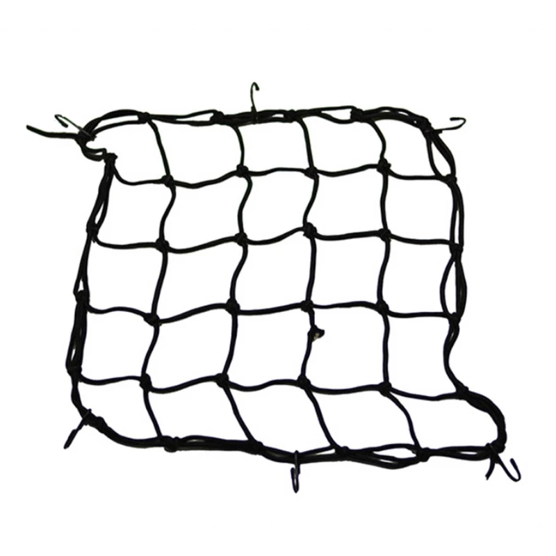 Commonly Used Motorbike Transportation Luggage Net Bag 40x40cm Elastic Cargo Net Bicycle Helmet Holder
Commonly Used Motorbike Transportation Luggage Net Bag 40x40cm Elastic Cargo Net Bicycle Helmet Holder
