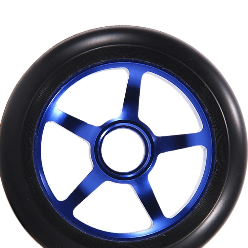 2Pcs 100mm Scooter Replacement Wheels with Bearings Aluminum Wear-Resistant PU Scooter Parts Scooter Accessories
2Pcs 100mm Scooter Replacement Wheels with Bearings Aluminum Wear-Resistant PU Scooter Parts Scooter Accessories