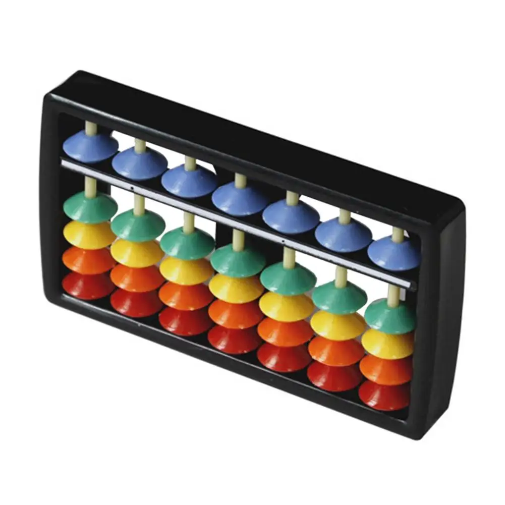 Math Toy Plastic Abacus 7 Digits 5 Beads Arithmetic Tool Kids Math Learn Aid Gift Colorful Educational Caculating Toys
Math Toy Plastic Abacus 7 Digits 5 Beads Arithmetic Tool Kids Math Learn Aid Gift Colorful Educational Caculating Toys