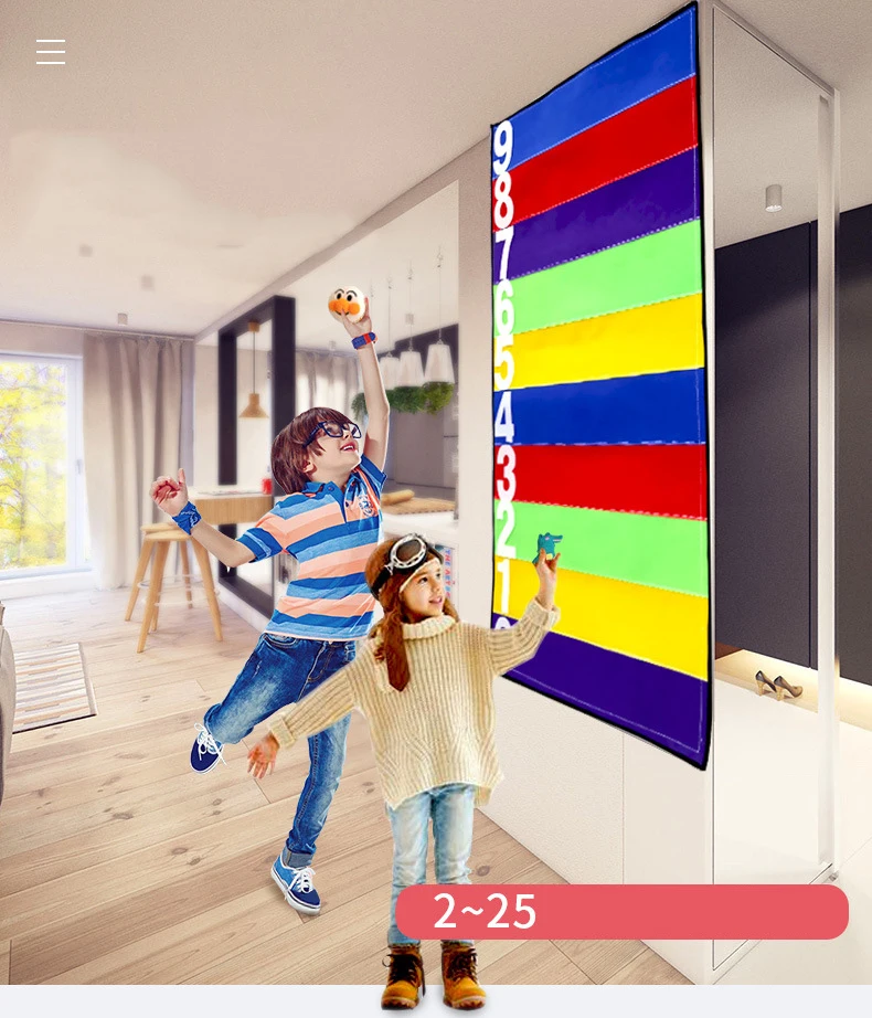 Indoor Kids Touch High Carpet Games Children Bounce Training Height Ruler Fun Sports Promote Growth
Indoor Kids Touch High Carpet Games Children Bounce Training Height Ruler Fun Sports Promote Growth