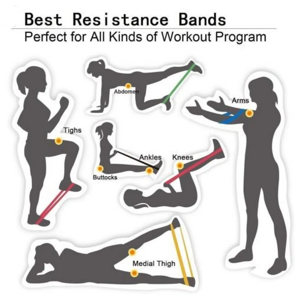 Yoga Resistance Tension Band Loop Yoga Pilates For Home Fitness Exercise Workout Training Resistance Band
Yoga Resistance Tension Band Loop Yoga Pilates For Home Fitness Exercise Workout Training Resistance Band