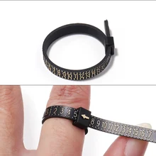 1 PC Ring Sizer Measure UK/US Official British/American Finger Measure Gauge Men Womens Sizes A-Z Jewelry Accessory Tools New