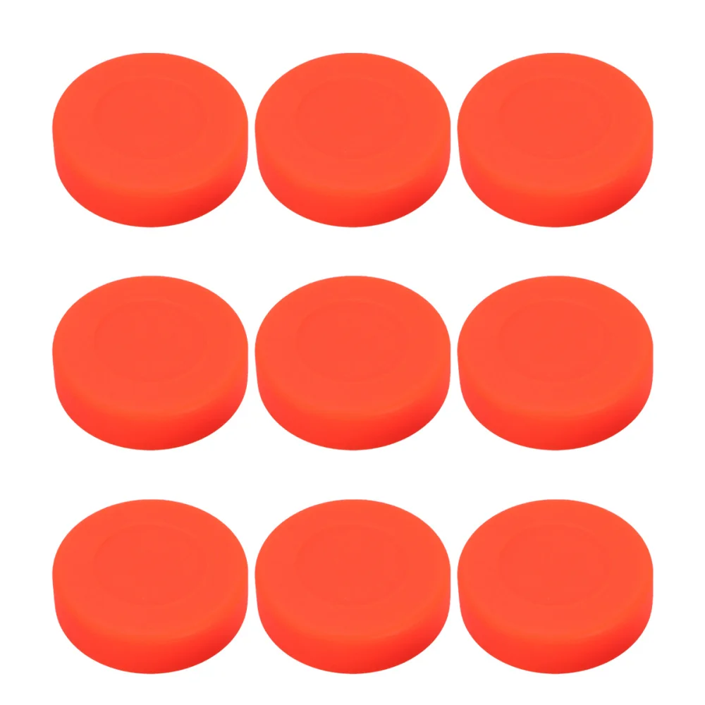 12 Pcs Adjustable Hardness Rubber Ice Hockey Pucks Matte Hockey Balls Sports Supplies for Roller Street Hockey(Orange)
12 Pcs Adjustable Hardness Rubber Ice Hockey Pucks Matte Hockey Balls Sports Supplies for Roller Street Hockey(Orange)