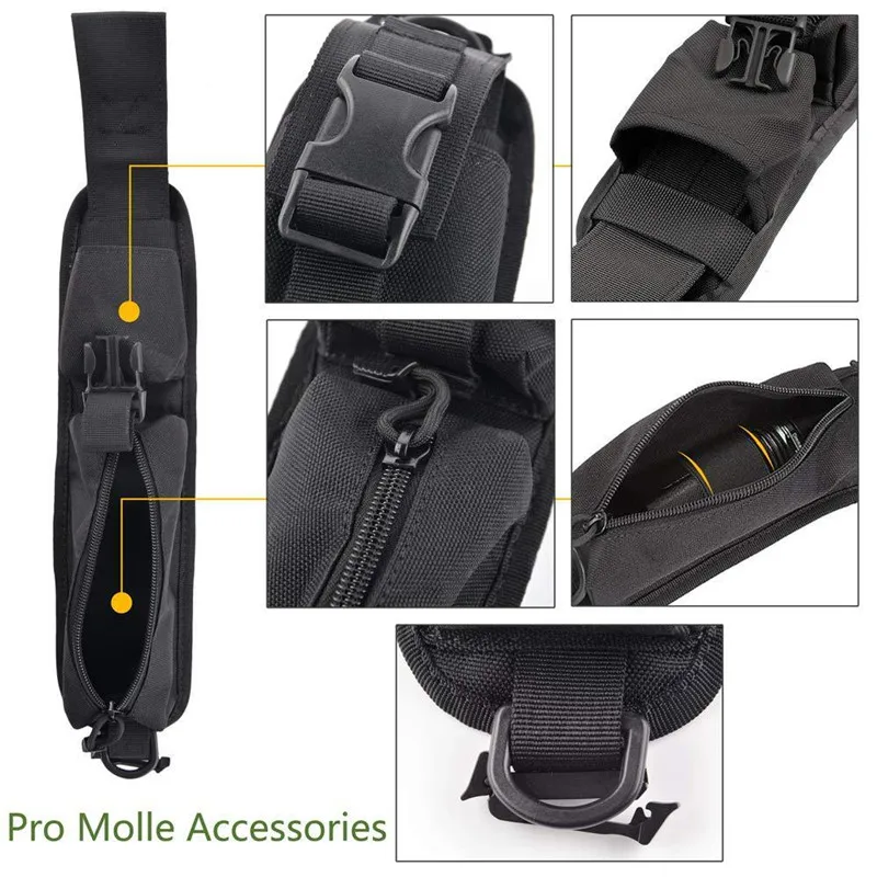 Tactical Shoulder Strap Sundries Bags for Backpack Accessory Pack Key Flashlight Pouch Molle Outdoor Camping EDC Kits Tools Bag
Tactical Shoulder Strap Sundries Bags for Backpack Accessory Pack Key Flashlight Pouch Molle Outdoor Camping EDC Kits Tools Bag