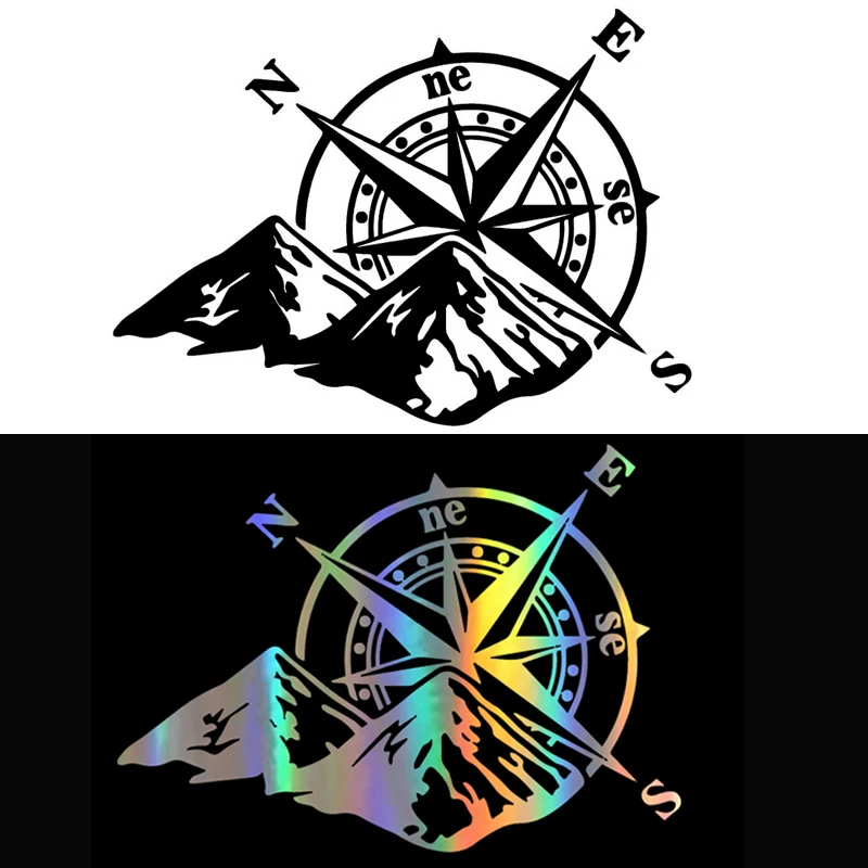 Car Laser Sticker Mountain Compass Fashion Auto Body Styling Decoration Decal Colorful Rear Windshield Stickers
Car Laser Sticker Mountain Compass Fashion Auto Body Styling Decoration Decal Colorful Rear Windshield Stickers